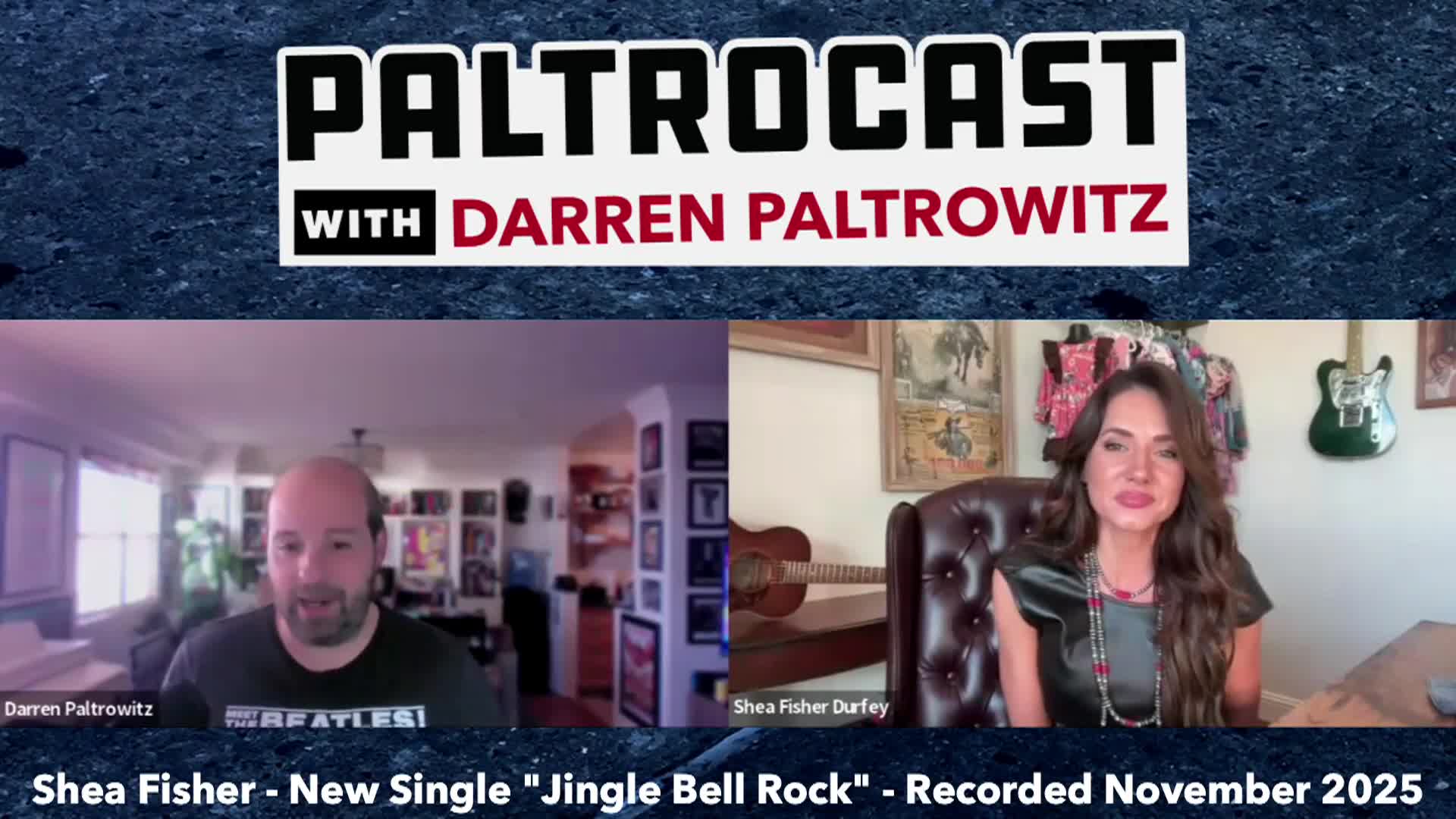 Paltrocast - 11-25-2025 - Shea Fisher on "Jingle Bell Rock", Family & 2025 Momentum