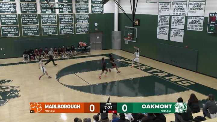 Thumbnail image for Oakmont Boys Basketball vs Marlborough 1-20-2026