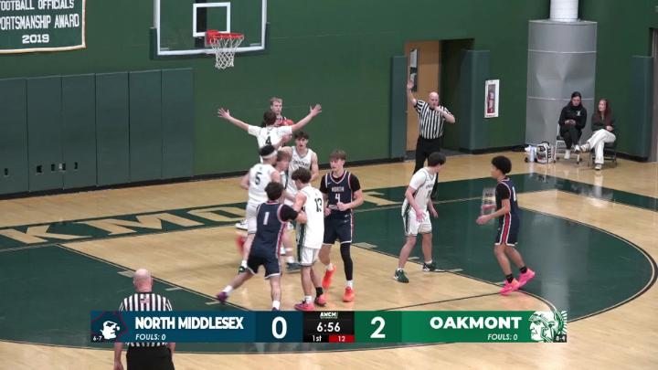 Thumbnail image for Oakmont Boys Basketball vs North Middlesex 1-28-2026