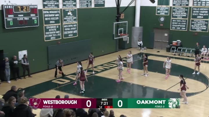 Thumbnail image for Oakmont Girls Basketball vs Westborough 1-23-2026