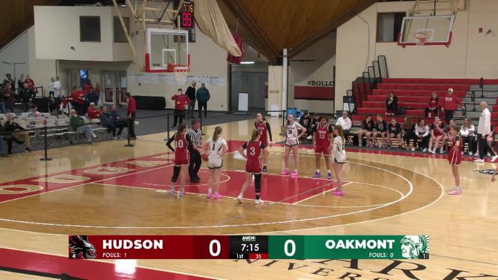 Thumbnail image for Oakmont Girls Basketball vs Hudson - Clark Tournament Semi-Final 2-16-2026